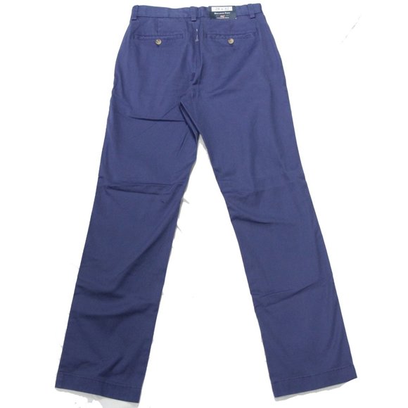 Vineyard Vines Breaker Casual Pants Cobalt Blue 28x32 1P1291-490-10412 Stretch - Picture 2 of 7